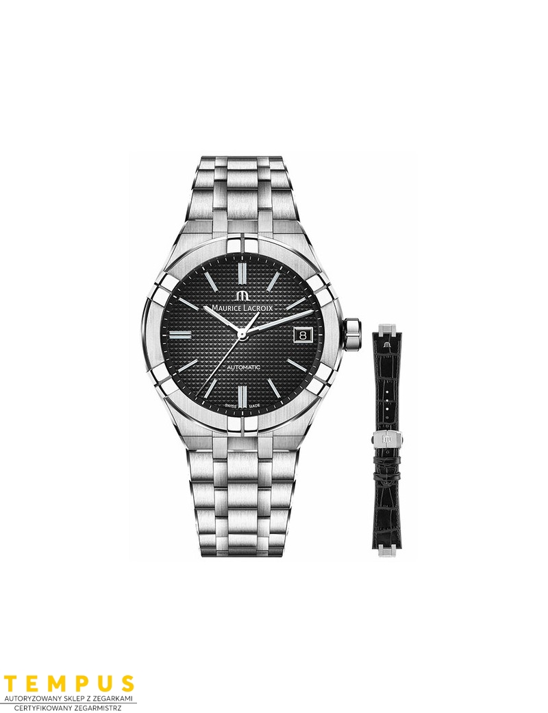 Zegarek casual męski Maurice Lacroix Aikon Automatic AI6007-SS002-330-2 - Zegarki MAURICE LACROIX Zegarek casual męski Maurice Lacroix Aikon Automatic AI6007-SS002-330-2 - Zegarki MAURICE LACROIX