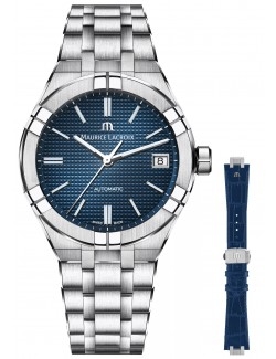 Zegarek casual męski Maurice Lacroix Aikon Automatic AI6007-SS002-430-2 - Zegarki MAURICE LACROIX