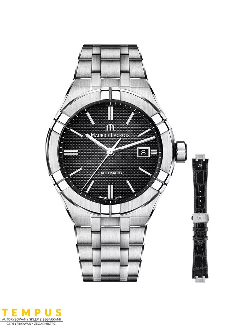 Zegarek casual męski Maurice Lacroix Aikon Automatic AI6008-SS002-330-2 - Zegarki MAURICE LACROIX Zegarek casual męski Maurice Lacroix Aikon Automatic AI6008-SS002-330-2 - Zegarki MAURICE LACROIX