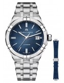 Zegarek casual męski Maurice Lacroix Aikon Automatic AI6008-SS002-430-2 - Zegarki MAURICE LACROIX