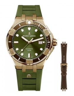 Zegarek sportowy męski Maurice Lacroix Aikon Venturer Bronze Le AI6058-BRZ01-630-1 - Zegarki MAURICE LACROIX