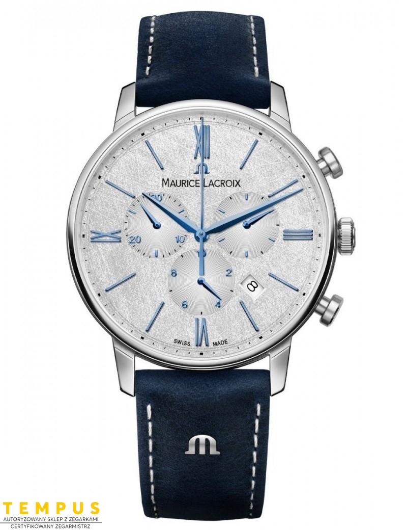 Zegarek klasyczny, elegancki męski Maurice Lacroix Eliros Chronograph EL1098-SS001-114-1 - Zegarki MAURICE LACROIX Zegarek klasyczny, elegancki męski Maurice Lacroix Eliros Chronograph EL1098-SS001-114-1 - Zegarki MAURICE LACROIX