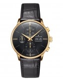 Junghans Meister Chronoscope 027/9000.03 Sapphire Gold 18k Sapphire - Zegarki JUNGHANS