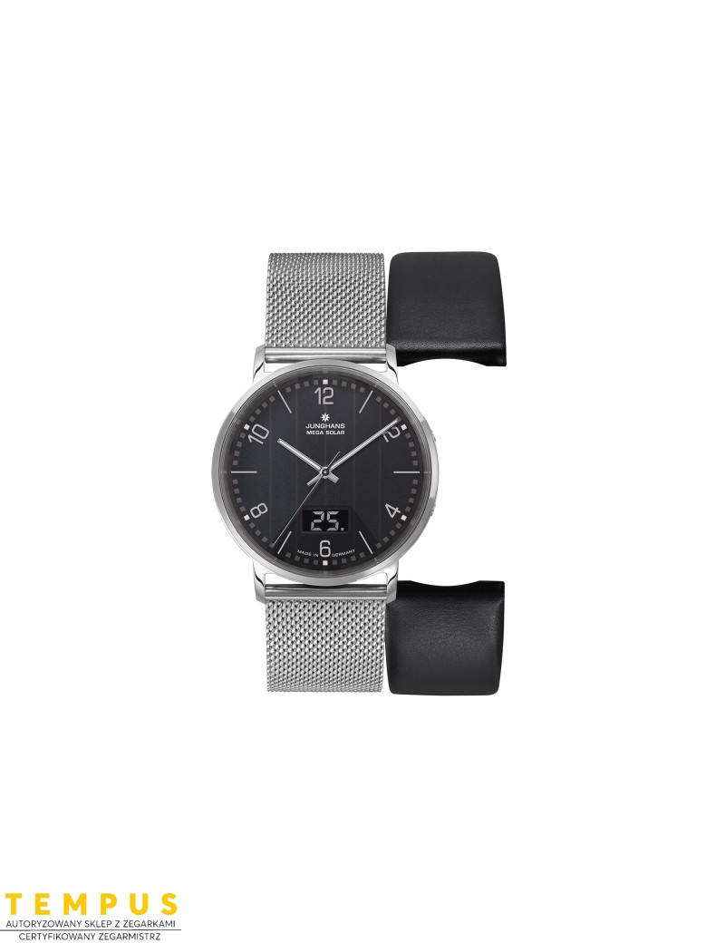 Junghans Milano Mega Solar 056/4628.44 - Zegarki JUNGHANS Junghans Milano Mega Solar 056/4628.44 - Zegarki JUNGHANS