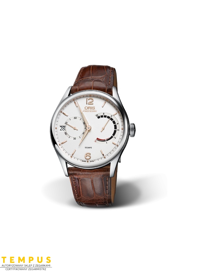Zegarek klasyczny, elegancki męski Oris Artelier Calibre 111 01 111 7700 4021-Set 1 23 83Fc - Zegarki ORIS Zegarek klasyczny, elegancki męski Oris Artelier Calibre 111 01 111 7700 4021-Set 1 23 83Fc - Zegarki ORIS