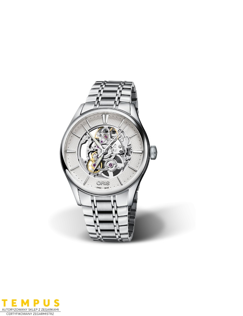 Zegarek męski Oris Artelier Skeleton 01 734 7721 4051-07 8 21 88 - Zegarki ORIS Zegarek męski Oris Artelier Skeleton 01 734 7721 4051-07 8 21 88 - Zegarki ORIS
