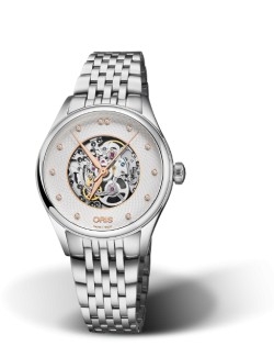 Oris Artelier Skeleton Diamonds 01 560 7724 4031-07 8 17 79