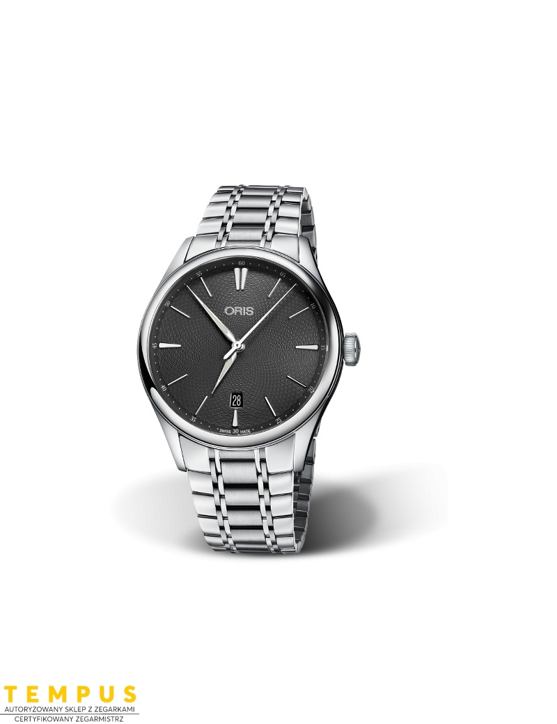 Zegarek klasyczny męski Oris Artelier Date 01 733 7721 4053-07 8 21 88 - Zegarki ORIS