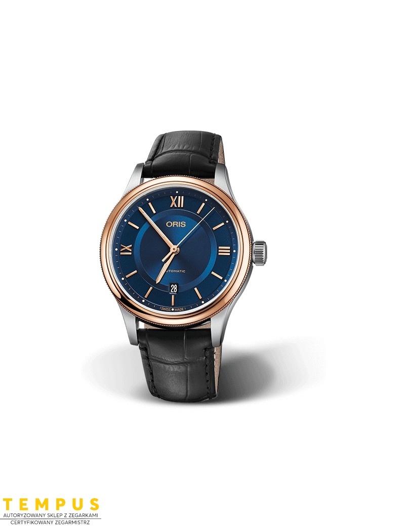 Zegarek klasyczny męski Oris Classic Date 01 733 7719 4375-07 5 20 35 - Zegarki ORIS