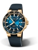 Zegarek sportowy męski Oris Aquis Carysfort Reef Gold Limited Edition 01 798 7754 6185-Set - Zegarki ORIS
