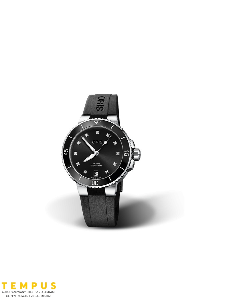 Zegarek sportowy damski Oris Aquis Date Diamonds 01 733 7731 4194-07 4 18 64Fc 36. Zegarek sportowy damski Oris Aquis Date Diamonds 01 733 7731 4194-07 4 18 64Fc 36.