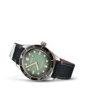 Zegarek sportowy męski Oris Divers Sixty-Five Bronze Bezel Momotaro Jeans Special Edition 01 733 7707 4337-Set - Zegarki ORIS