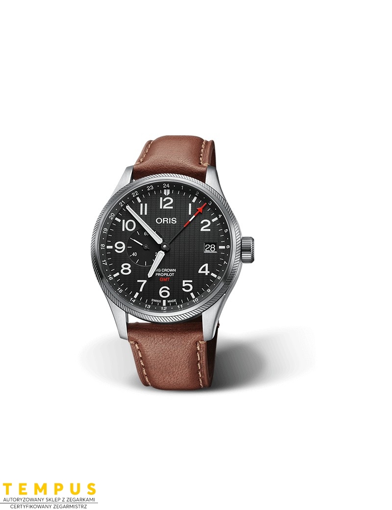 Zegarek lotniczy męski Oris Big Crown Propilot Gmt Small Second 56Th Reno Air Races Limited Edition 01 748 7710 4184-Set - Zegarki ORIS Zegarek lotniczy męski Oris Big Crown Propilot Gmt Small Second 56Th Reno Air Races Limited Edition 01 748 7710 4184-Set - Zegarki ORIS