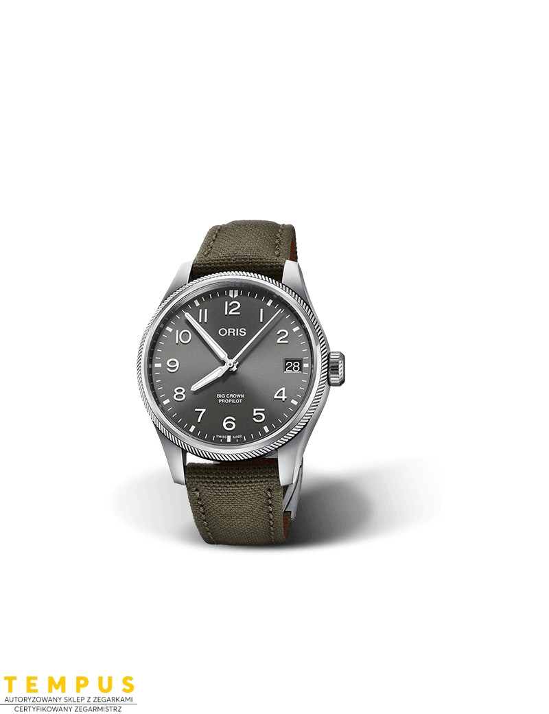Zegarek lotniczy męski Oris Big Crown Propilot Date 01 751 7761 4063-07 3 20 03Lc - Zegarki ORIS Zegarek lotniczy męski Oris Big Crown Propilot Date 01 751 7761 4063-07 3 20 03Lc - Zegarki ORIS