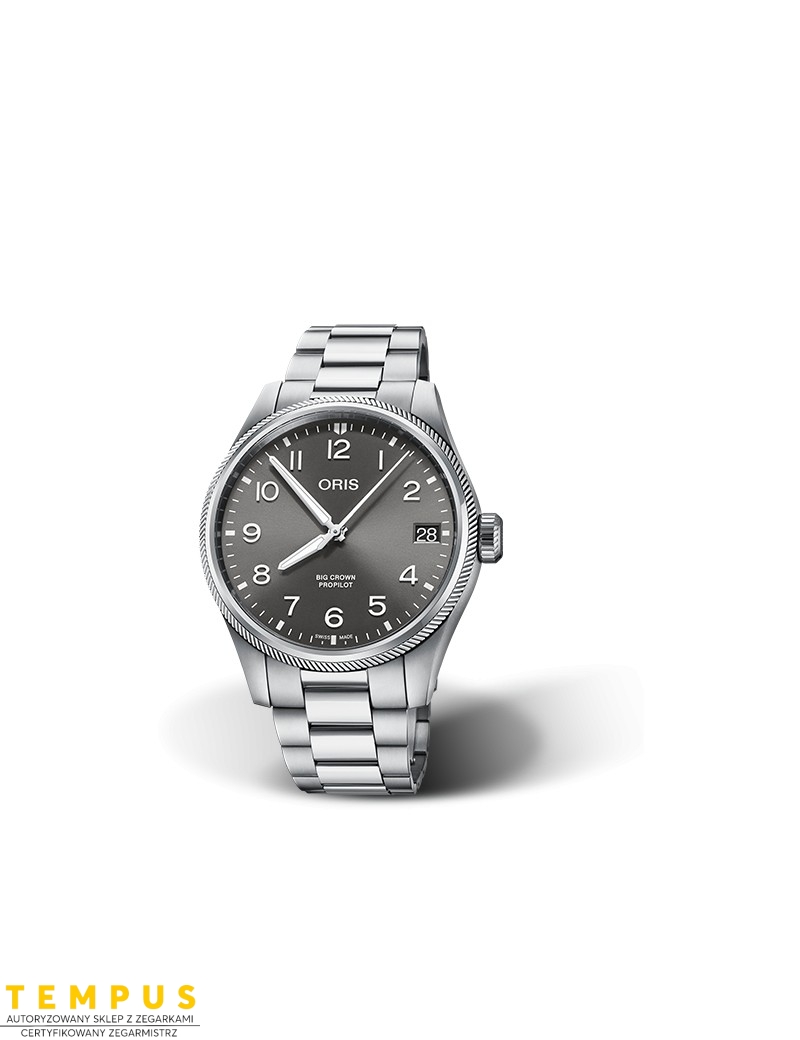 Zegarek lotniczy męski Oris Big Crown Propilot Date 01 751 7761 4063-07 8 20 08P - Zegarki ORIS Zegarek lotniczy męski Oris Big Crown Propilot Date 01 751 7761 4063-07 8 20 08P - Zegarki ORIS