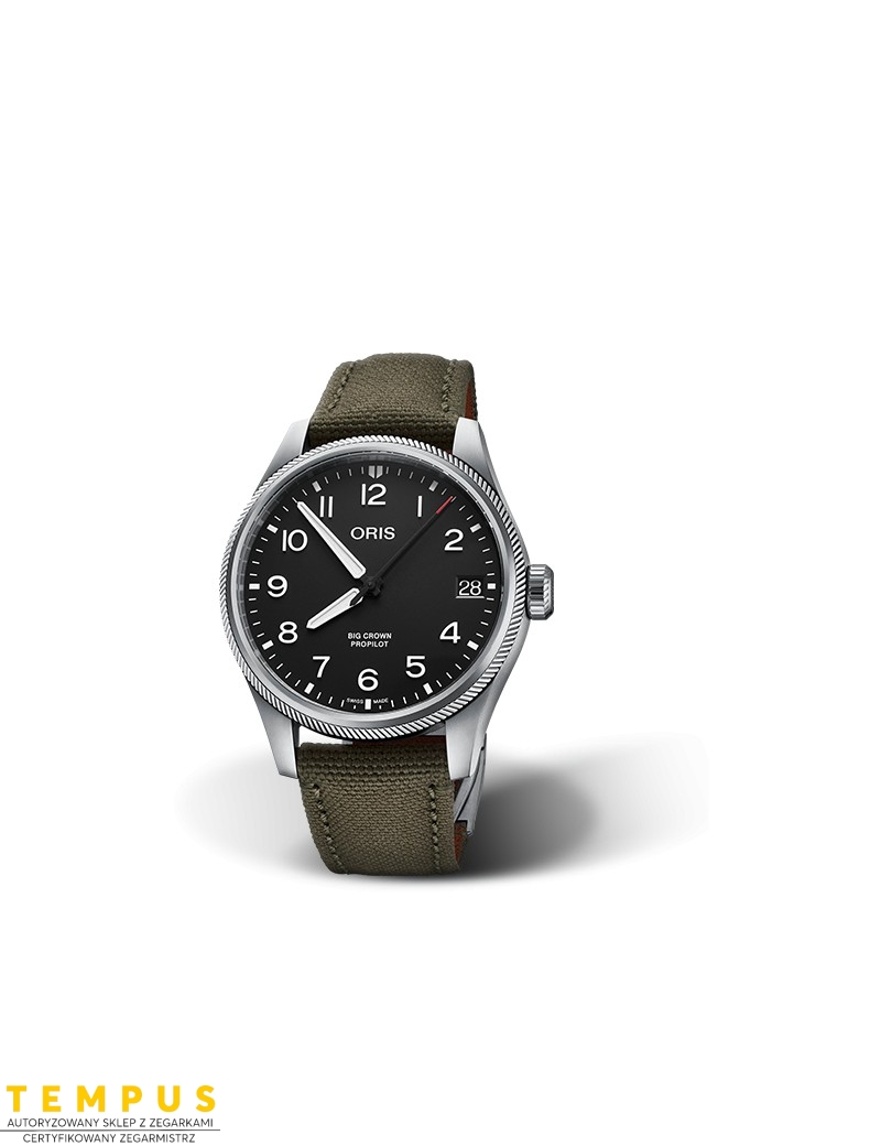 Zegarek lotniczy męski Oris Big Crown Propilot Date 01 751 7761 4164-07 3 20 03Lc - Zegarki ORIS Zegarek lotniczy męski Oris Big Crown Propilot Date 01 751 7761 4164-07 3 20 03Lc - Zegarki ORIS