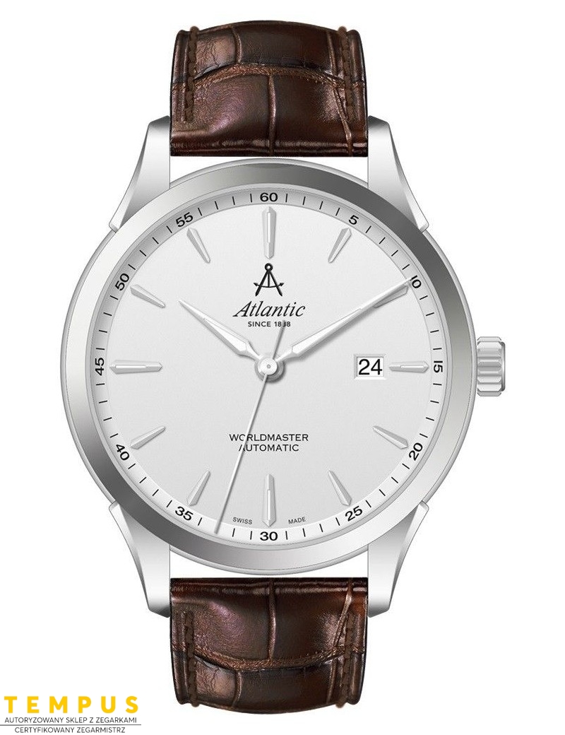 Atlantic Worldmaster 1888 Automatic 52759.41.21S - Zegarki ATLANTIC Atlantic Worldmaster 1888 Automatic 52759.41.21S - Zegarki ATLANTIC