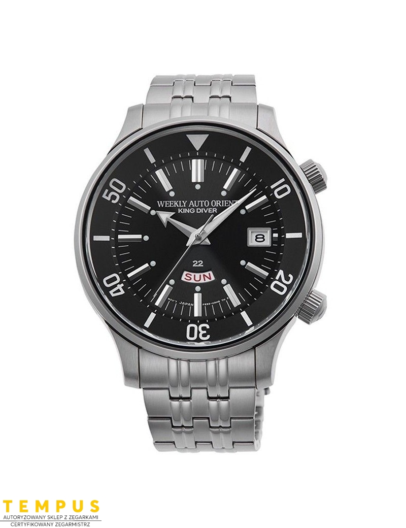 Zegarek sportowy męski Orient Automatic King Diver RA-AA0D01B1HB - Zegarki ORIENT