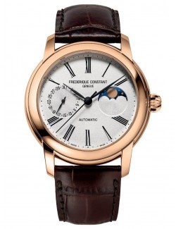 Frederique Constant CLASSIC MOONPHASE Manufacture FC-712MS4H4 - Zegarki FREDERIQUE CONSTANT