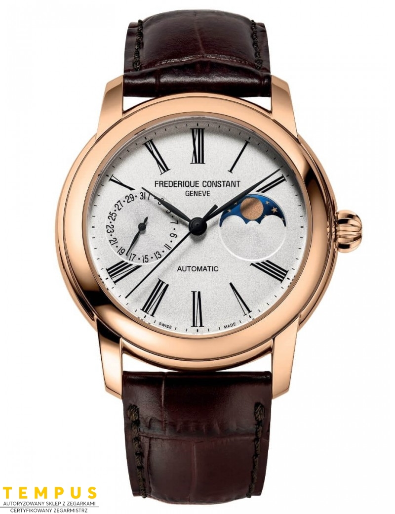 Frederique Constant CLASSIC MOONPHASE Manufacture FC-712MS4H4 - Zegarki FREDERIQUE CONSTANT Frederique Constant CLASSIC MOONPHASE Manufacture FC-712MS4H4 - Zegarki FREDERIQUE CONSTANT