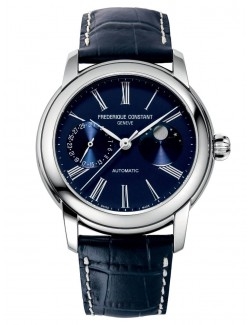 Frederique Constant CLASSIC MOONPHASE Manufacture FC-712MN4H6 - Zegarki FREDERIQUE CONSTANT