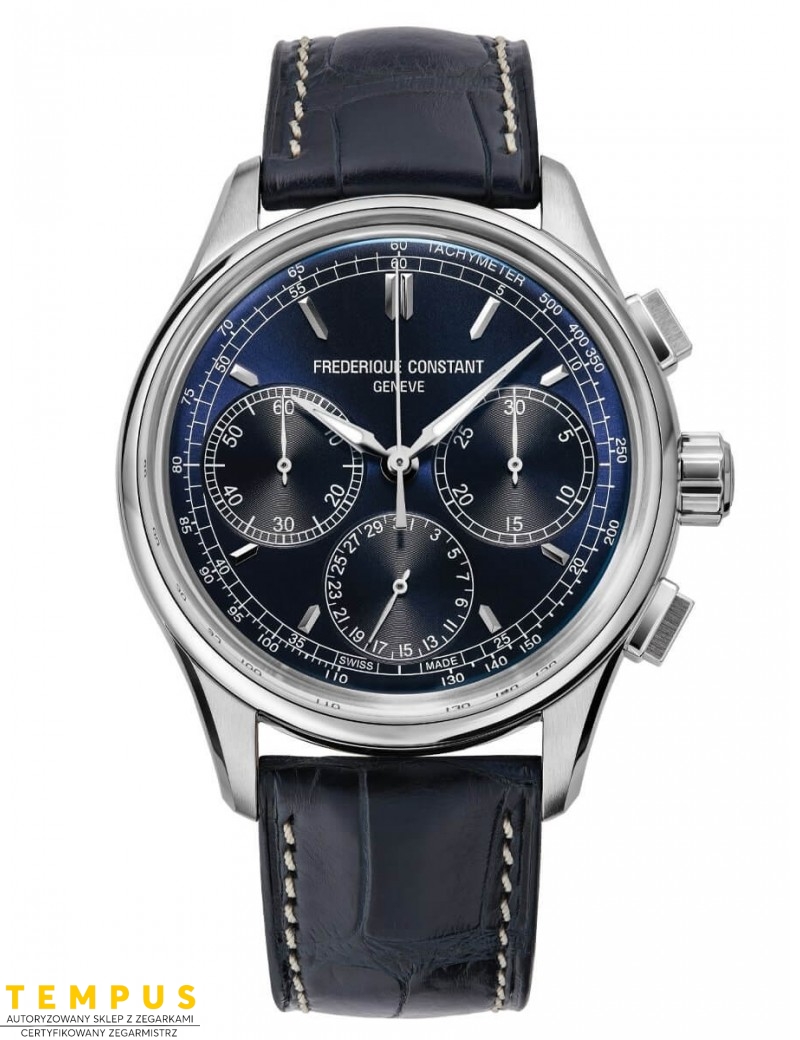 Frederique Constant FLYBACK CHRONOGRAPH Manufacture FC-760N4H6 - Zegarki FREDERIQUE CONSTANT Frederique Constant FLYBACK CHRONOGRAPH Manufacture FC-760N4H6 - Zegarki FREDERIQUE CONSTANT