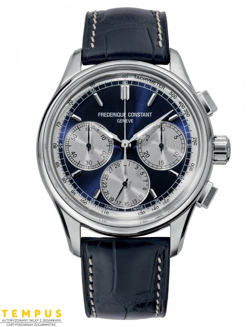Frederique Constant FLYBACK CHRONOGRAPH Manufacture FC-760NS4H6 - Zegarki FREDERIQUE CONSTANT