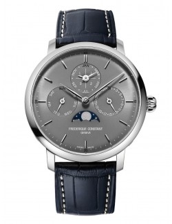 Frederique Constant SLIMLINE Perpetual Calendar Manufacture FC-775G4S6 - Zegarki FREDERIQUE CONSTANT