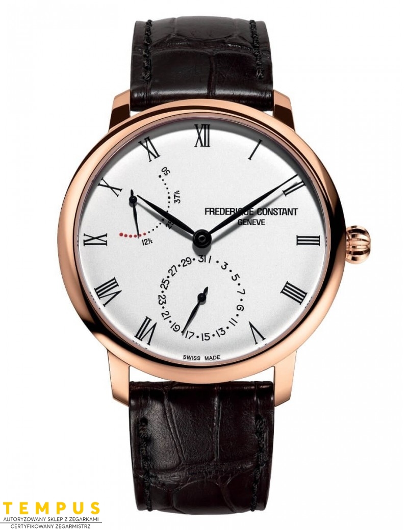 Frederique Constant SLIMLINE POWER RESERVE Manufacture FC-723WR3S4 - Zegarki FREDERIQUE CONSTANT Frederique Constant SLIMLINE POWER RESERVE Manufacture FC-723WR3S4 - Zegarki FREDERIQUE CONSTANT