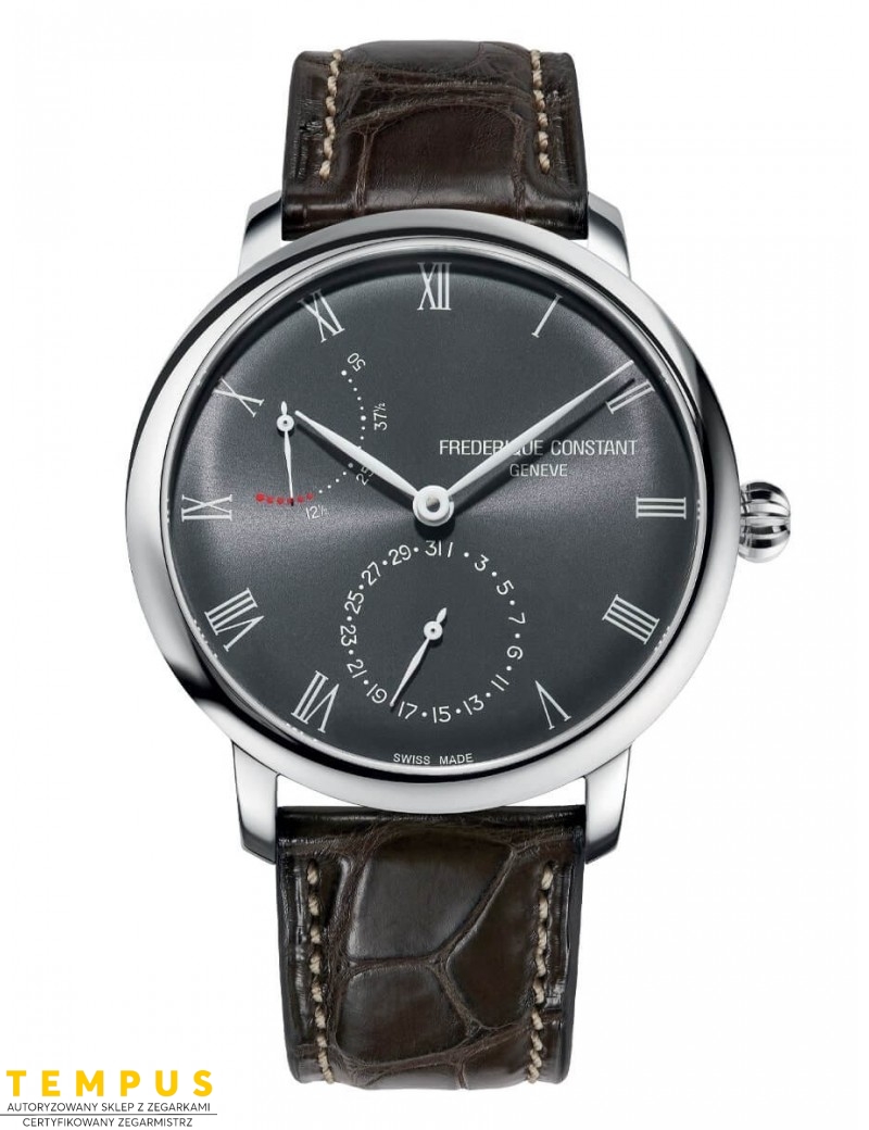 Frederique Constant SLIMLINE POWER RESERVE Manufacture FC-723GR3S6 - Zegarki FREDERIQUE CONSTANT Frederique Constant SLIMLINE POWER RESERVE Manufacture FC-723GR3S6 - Zegarki FREDERIQUE CONSTANT