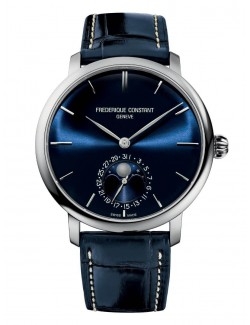 Frederique Constant SLIMLINE MOONPHASE Manufacture FC-705N4S6 - Zegarki FREDERIQUE CONSTANT