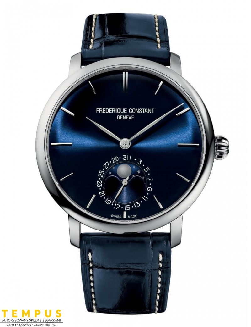 Frederique Constant SLIMLINE MOONPHASE Manufacture FC-705N4S6 - Zegarki FREDERIQUE CONSTANT Frederique Constant SLIMLINE MOONPHASE Manufacture FC-705N4S6 - Zegarki FREDERIQUE CONSTANT