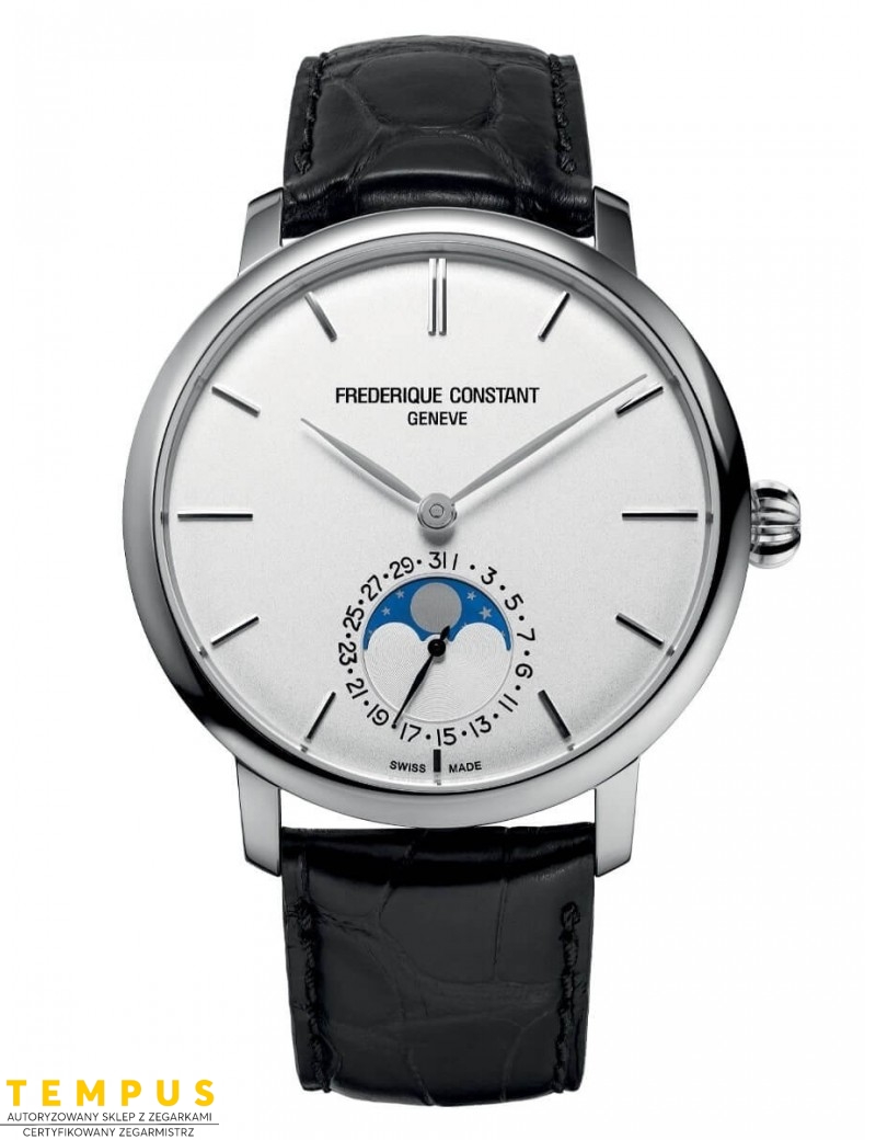 Frederique Constant SLIMLINE MOONPHASE Manufacture FC-705S4S6 - Zegarki FREDERIQUE CONSTANT Frederique Constant SLIMLINE MOONPHASE Manufacture FC-705S4S6 - Zegarki FREDERIQUE CONSTANT