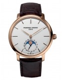 Frederique Constant SLIMLINE MOONPHASE Manufacture FC-705V4S4 - Zegarki FREDERIQUE CONSTANT