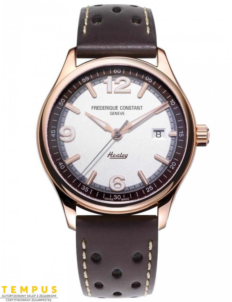 Frederique Constant VINTAGE RALLY HEALEY Automatic FC-303HVBR5B4 - Zegarki FREDERIQUE CONSTANT