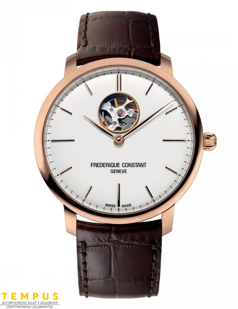 Frederique Constant SLIMLINE HEART BEAT Automatic FC-312V4S4 - Zegarki FREDERIQUE CONSTANT Frederique Constant SLIMLINE HEART BEAT Automatic FC-312V4S4 - Zegarki FREDERIQUE CONSTANT