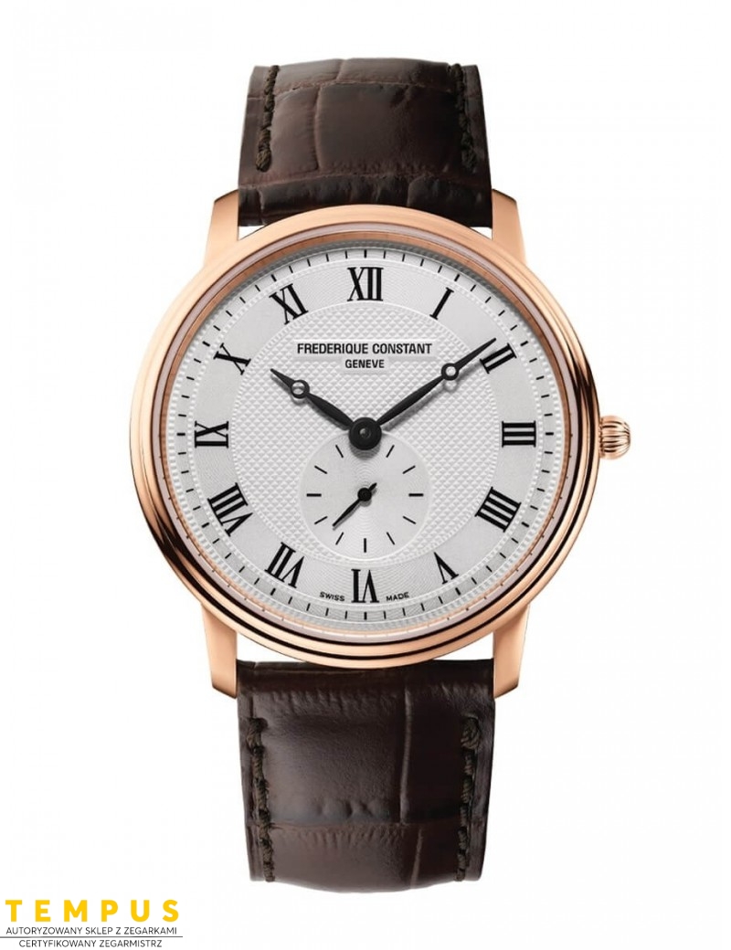 Frederique Constant SLIMLINE GentS SMALL SECONDS FC-235M4S4 - Zegarki FREDERIQUE CONSTANT Frederique Constant SLIMLINE GentS SMALL SECONDS FC-235M4S4 - Zegarki FREDERIQUE CONSTANT