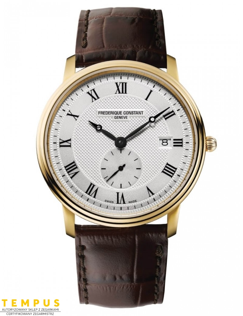 Frederique Constant SLIMLINE GentS SMALL SECONDS FC-245M5S5 - Zegarki FREDERIQUE CONSTANT Frederique Constant SLIMLINE GentS SMALL SECONDS FC-245M5S5 - Zegarki FREDERIQUE CONSTANT