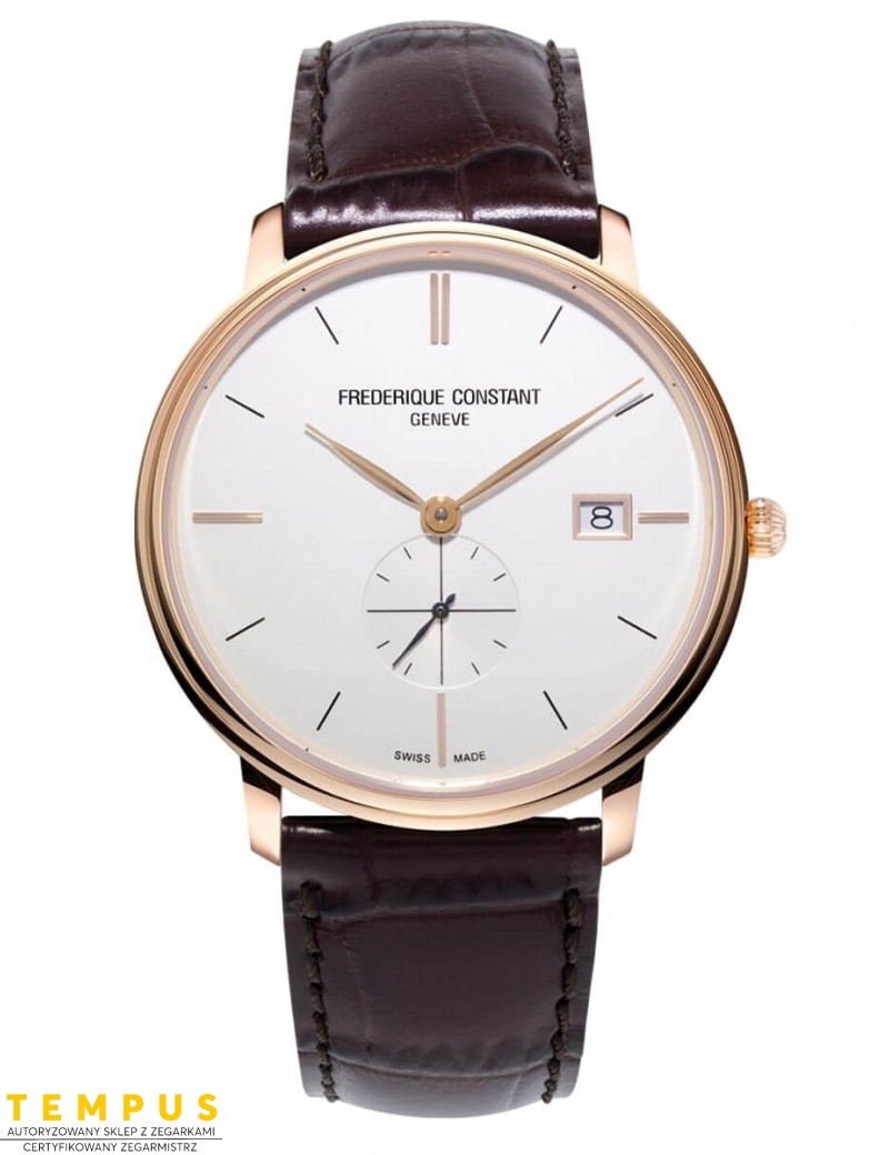 Frederique Constant SLIMLINE GentS SMALL SECONDS FC-245V5S4 - Zegarki FREDERIQUE CONSTANT
