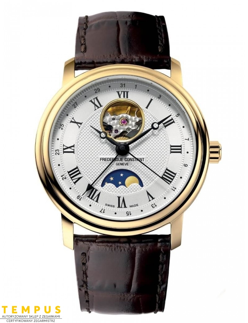 Frederique Constant Classics HEART BEAT MOONPHASE FC-335MC4P5 - Zegarki FREDERIQUE CONSTANT Frederique Constant Classics HEART BEAT MOONPHASE FC-335MC4P5 - Zegarki FREDERIQUE CONSTANT