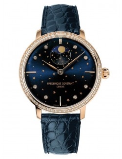 Frederique Constant SLIMLINE MOONPHASE STARS Manufacture FC-701NSD3SD4 Diamonds