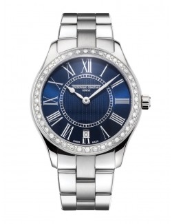Frederique Constant Classics LADIES Quartz FC-220MN3BD6B - Zegarki FREDERIQUE CONSTANT