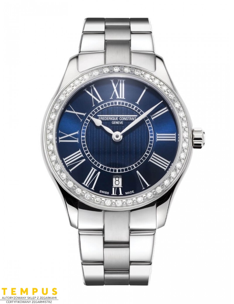 Frederique Constant Classics LADIES Quartz FC-220MN3BD6B - Zegarki FREDERIQUE CONSTANT Frederique Constant Classics LADIES Quartz FC-220MN3BD6B - Zegarki FREDERIQUE CONSTANT