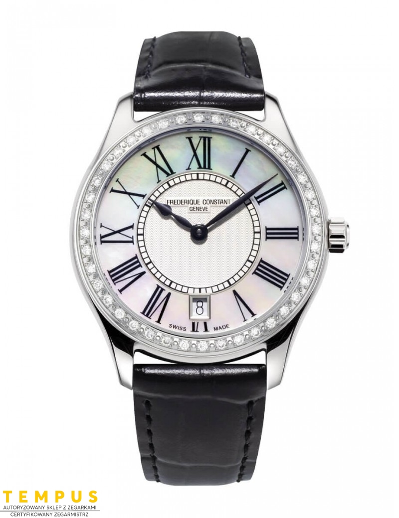Frederique Constant Classics LADIES Quartz FC-220MPW3BD26 - Zegarki FREDERIQUE CONSTANT Frederique Constant Classics LADIES Quartz FC-220MPW3BD26 - Zegarki FREDERIQUE CONSTANT
