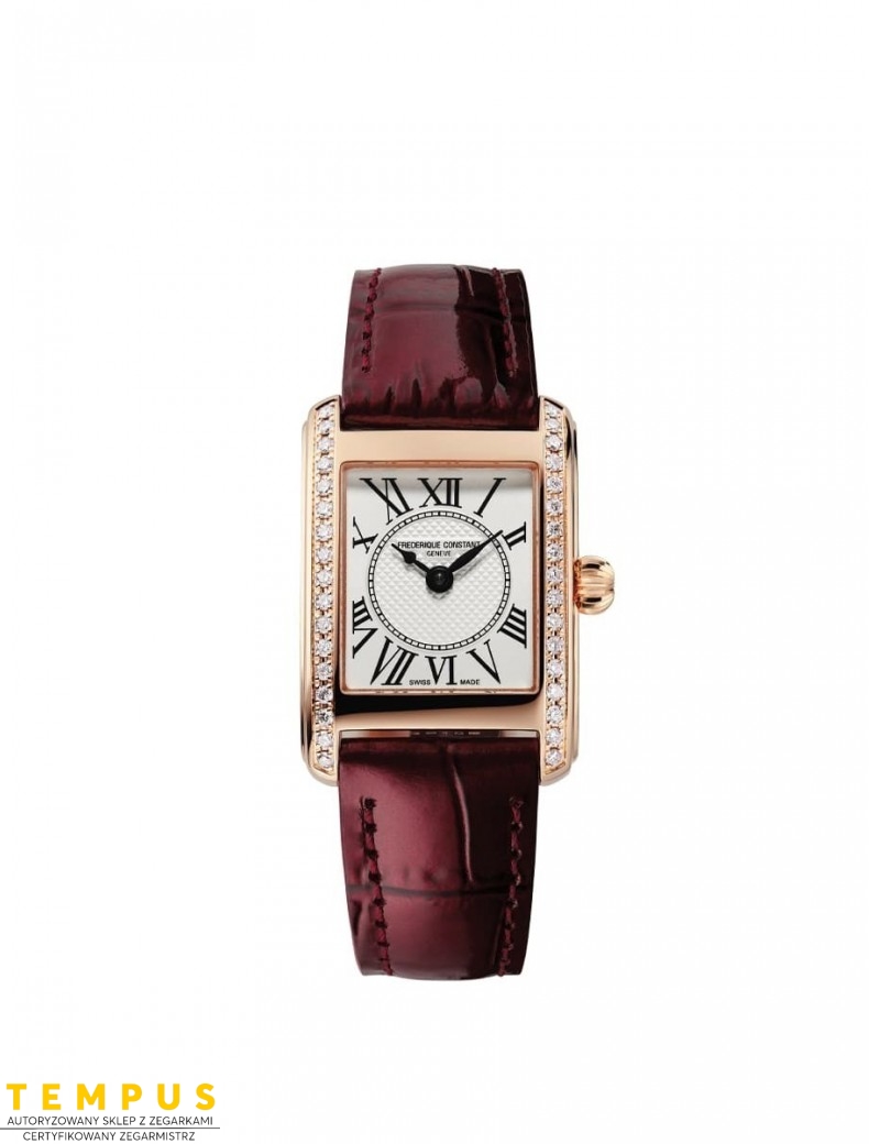 Frederique Constant Classics CARRÉE LADIES FC-200MCD14 Diamonds - Zegarki FREDERIQUE CONSTANT Frederique Constant Classics CARRÉE LADIES FC-200MCD14 Diamonds - Zegarki FREDERIQUE CONSTANT