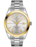 Tissot Gentleman Powermatic 80 Silicium Solid 18K GOLD BEZEL T927.407.41.031.01 - Zegarki TISSOT