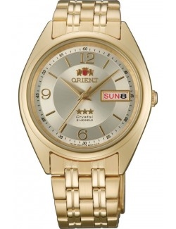 Zegarek klasyczny, elegancki męski, unisex Orient FAB0000CC9 Three Stars Crystal - Zegarki ORIENT