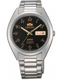 Zegarek klasyczny, elegancki męski, unisex Orient FAB00003B9 Three Stars Crystal - Zegarki ORIENT