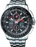 Zegarek sportowy, lotniczy męski Citizen PROMASTER JY8069-88E na bransolecie