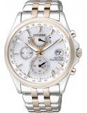 Zegarek sportowy damski Citizen Radio Controlled Lady FC0014-54A na bransolecie
